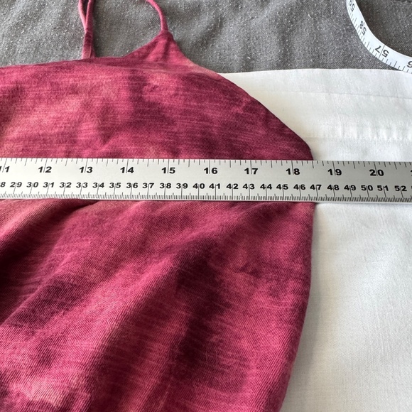 Old Navy Women's Spaghetti Strap‎ Babydoll Summer Dress Tie Dye Burgundy-wine L - Picture 8 of 15